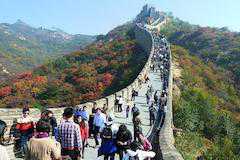 (中国)北京(直轄市)(夜行列車1泊+5泊)(世界遺産5件:万里の長城、明の十三陵、天壇、頤和園、周口店の北京原人遺跡)の写真