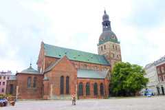 (ラトビア)リガ(1泊)(世界遺産1件:リガ歴史地区(写真:リガ大聖堂) )の写真