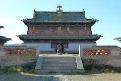 (モンゴル)ハラホリン/カラコルム(3泊)(世界遺産1件:オルホン渓谷の文化的景観。写真:エルデニ・ゾー寺院)の写真