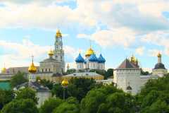 (ロシア)ロストフ・ヴェリーキー(1泊+夜行列車1泊)(世界遺産1件:セルギエフ・ポサドのトロイツェ・セルギー大修道院)の写真