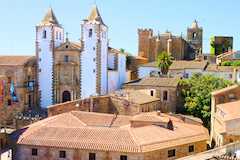 (スペイン)カセレス(1泊)(世界遺産2件:メリダの遺跡群、カセレスの旧市街)の写真