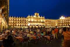 (スペイン)サラマンカ(2泊)(世界遺産2件:サラマンカ旧市街、アービラの旧市街と塁壁の外の教会群)の写真