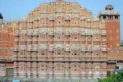 世界遺産ラージャスターン州のジャイプール市街